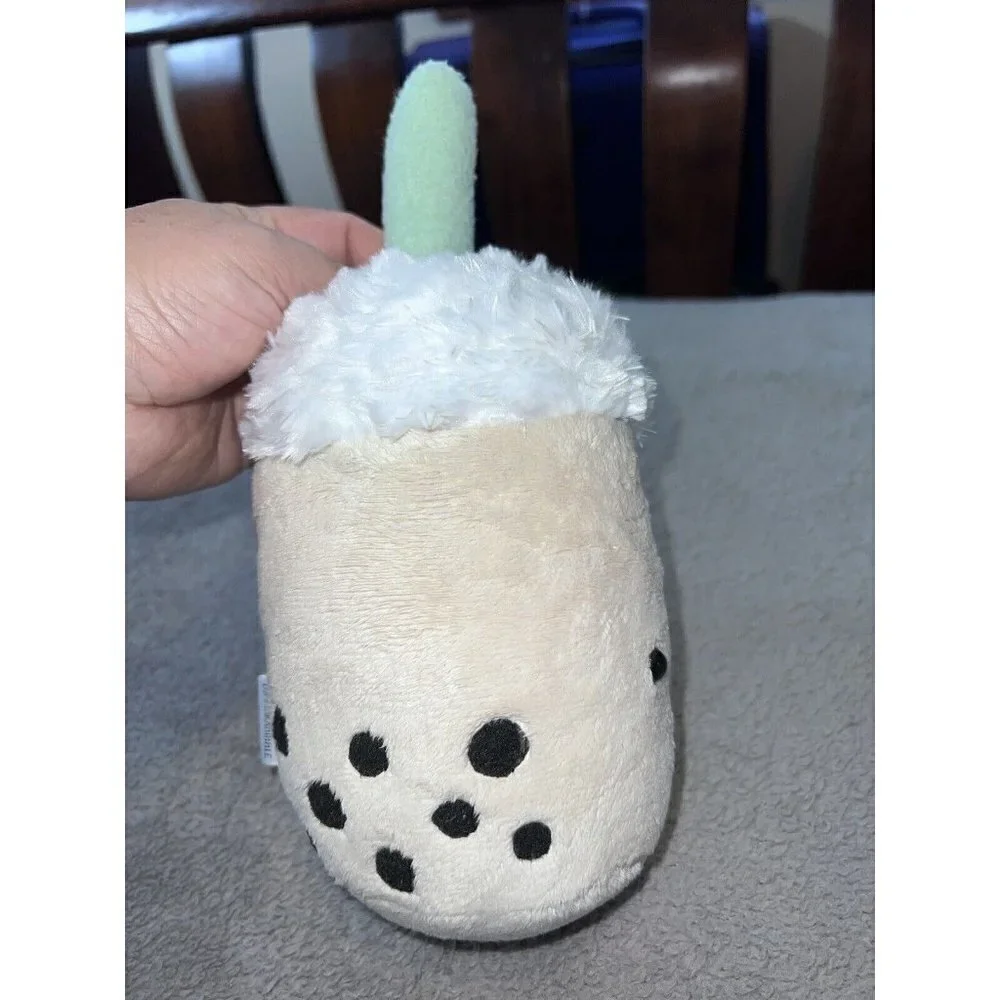 Lumishkabibble Cute Plushie Boba Milk Tea Soft Squishy Pillow Toy
